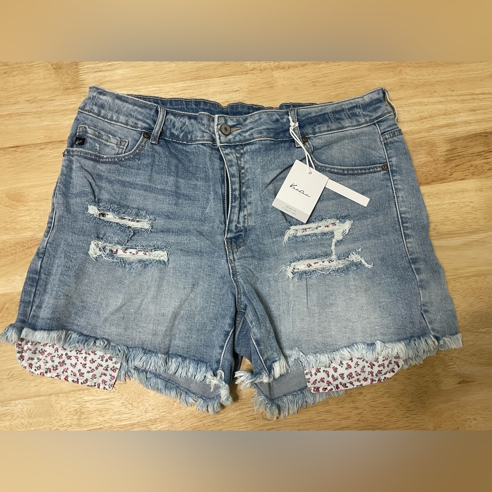 Maurice’s Brand High Rise Jean Shorts